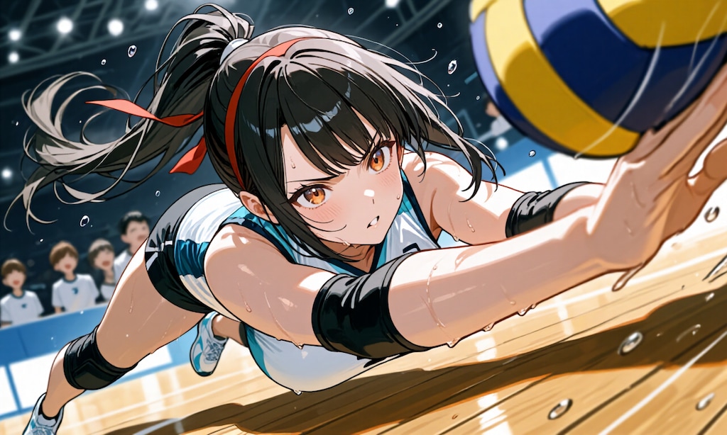 ダイビングレシーブ