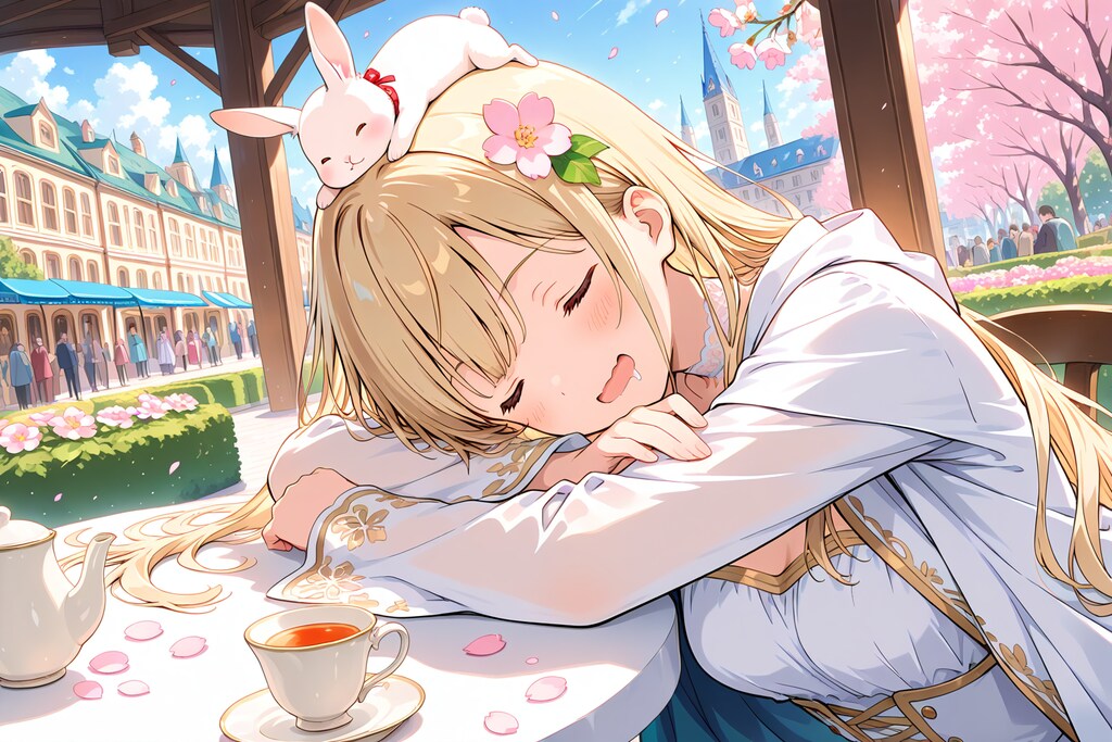 もうお腹いっぱい～…♪