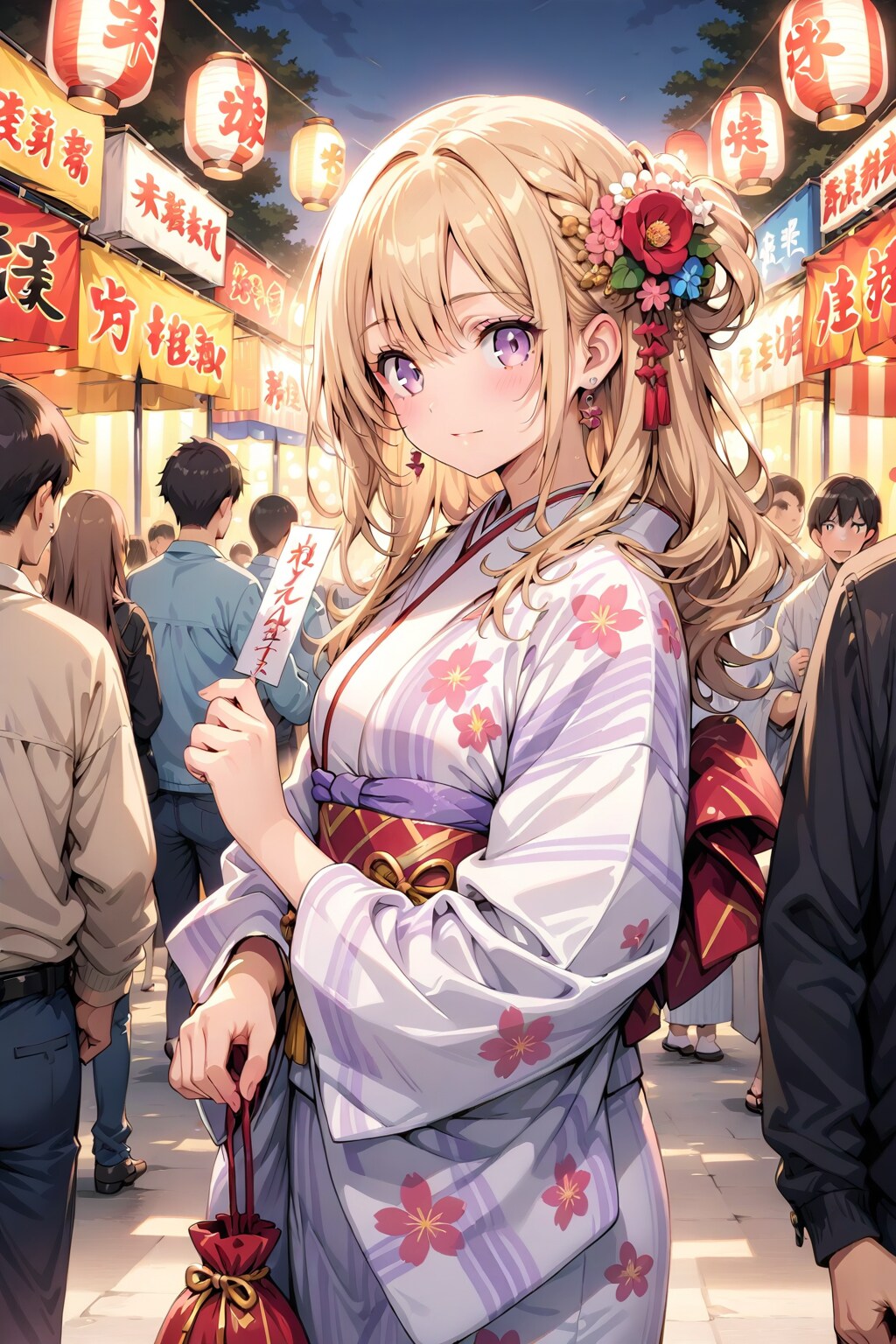 お祭りクレアちゃん