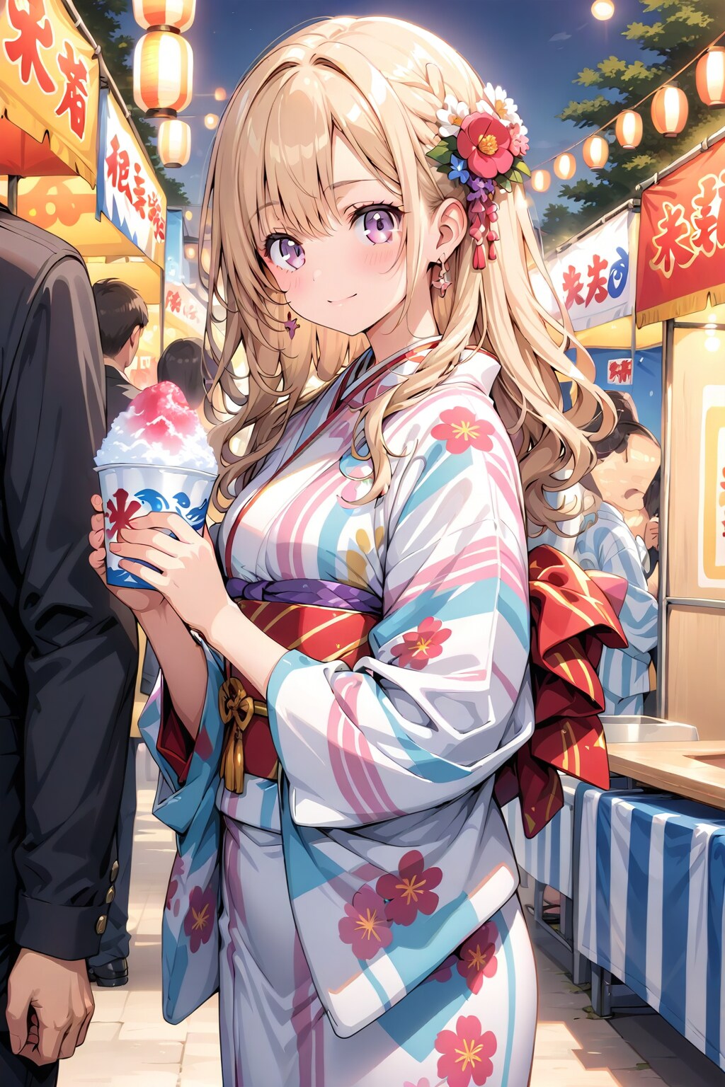 お祭りクレアちゃん