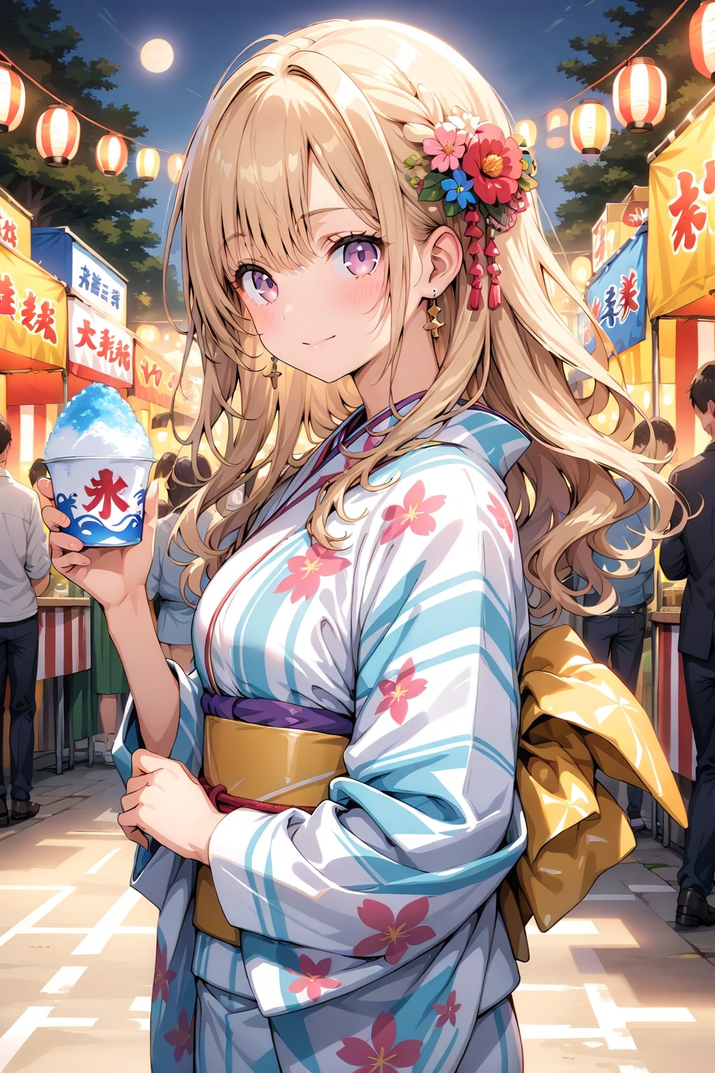 お祭りクレアちゃん