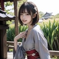 浴衣のぺったん娘①人目 2枚目