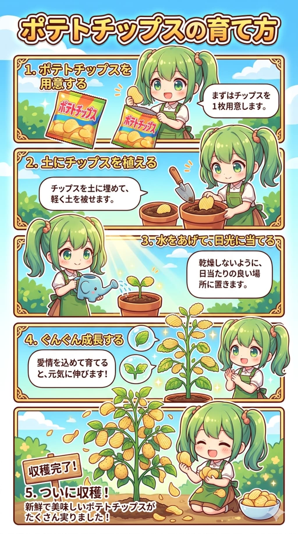 ポテチの栽培方法