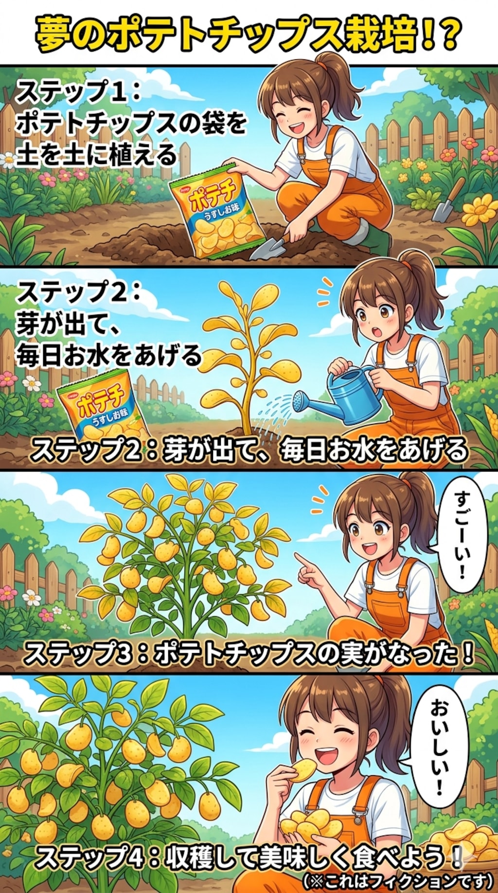 ポテチの栽培方法