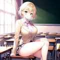 いつもは真面目な幼馴染みだけど… 2枚目