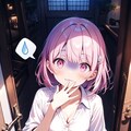 寝起きのまま『ふぁ～い、どなたですかぁ？』ミナト（TS転生者） 3枚目