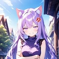 寝起きのまま『ふぁ～い、どなたですかぁ？』ミナト（TS転生者） 2枚目