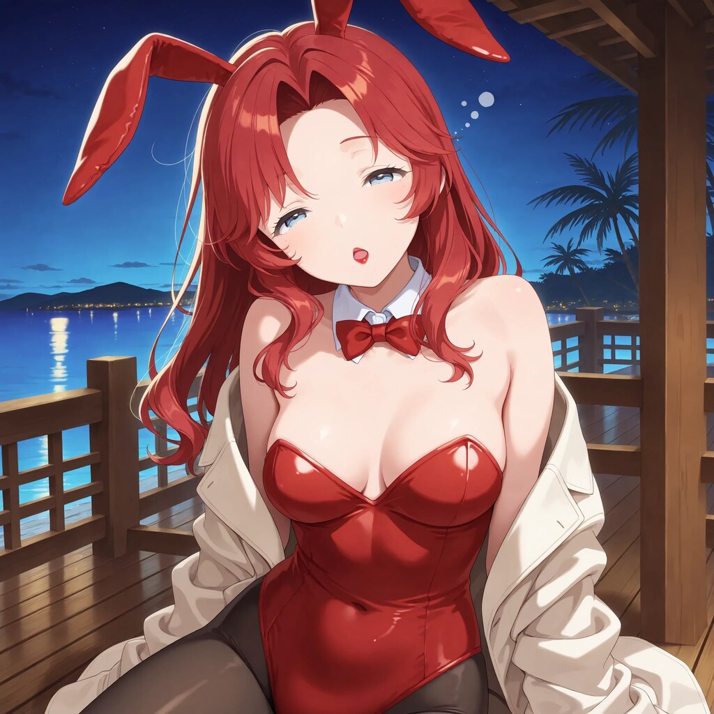 バニーガールの夏祭り！