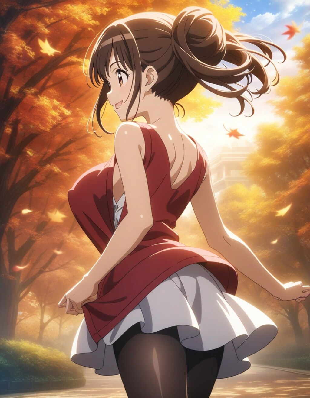 智代子とお散歩