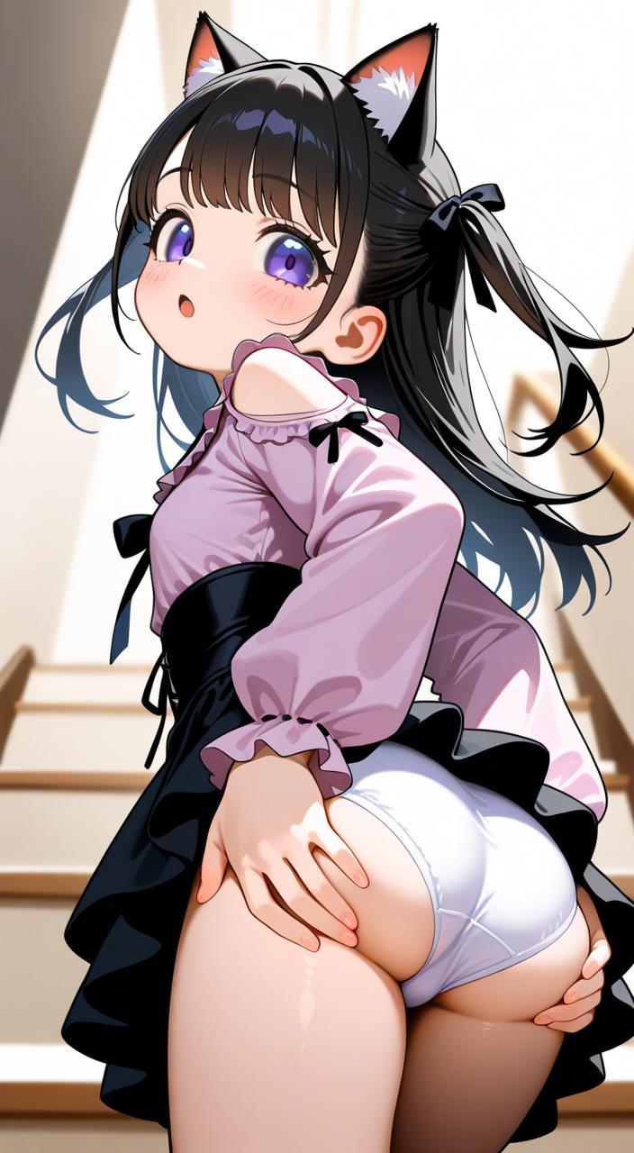 「のぞかないでくださいね」