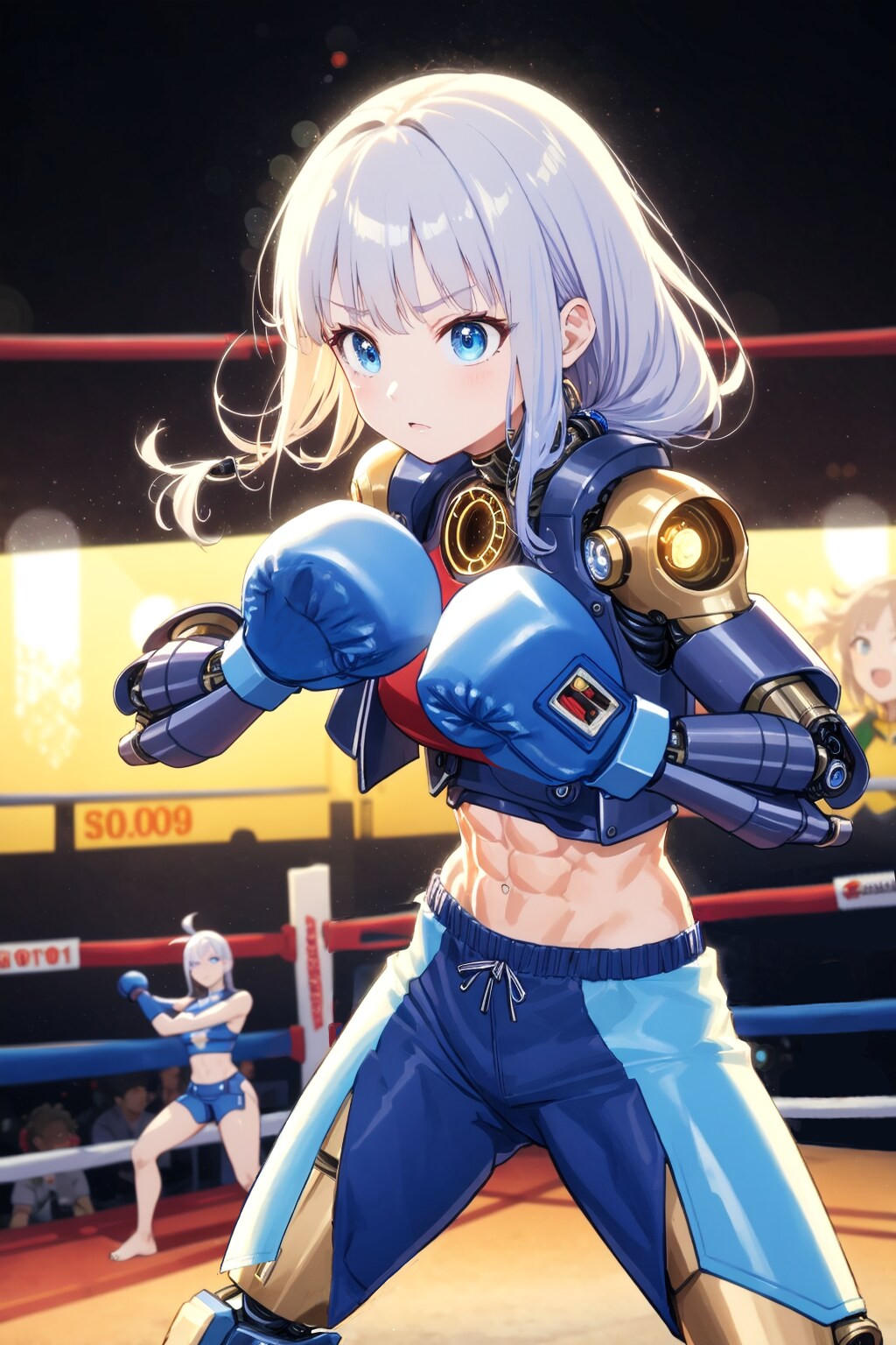 ちちぷい生成メカ娘　後ろの選手は誰だろう