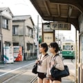 都電で登校 2枚目