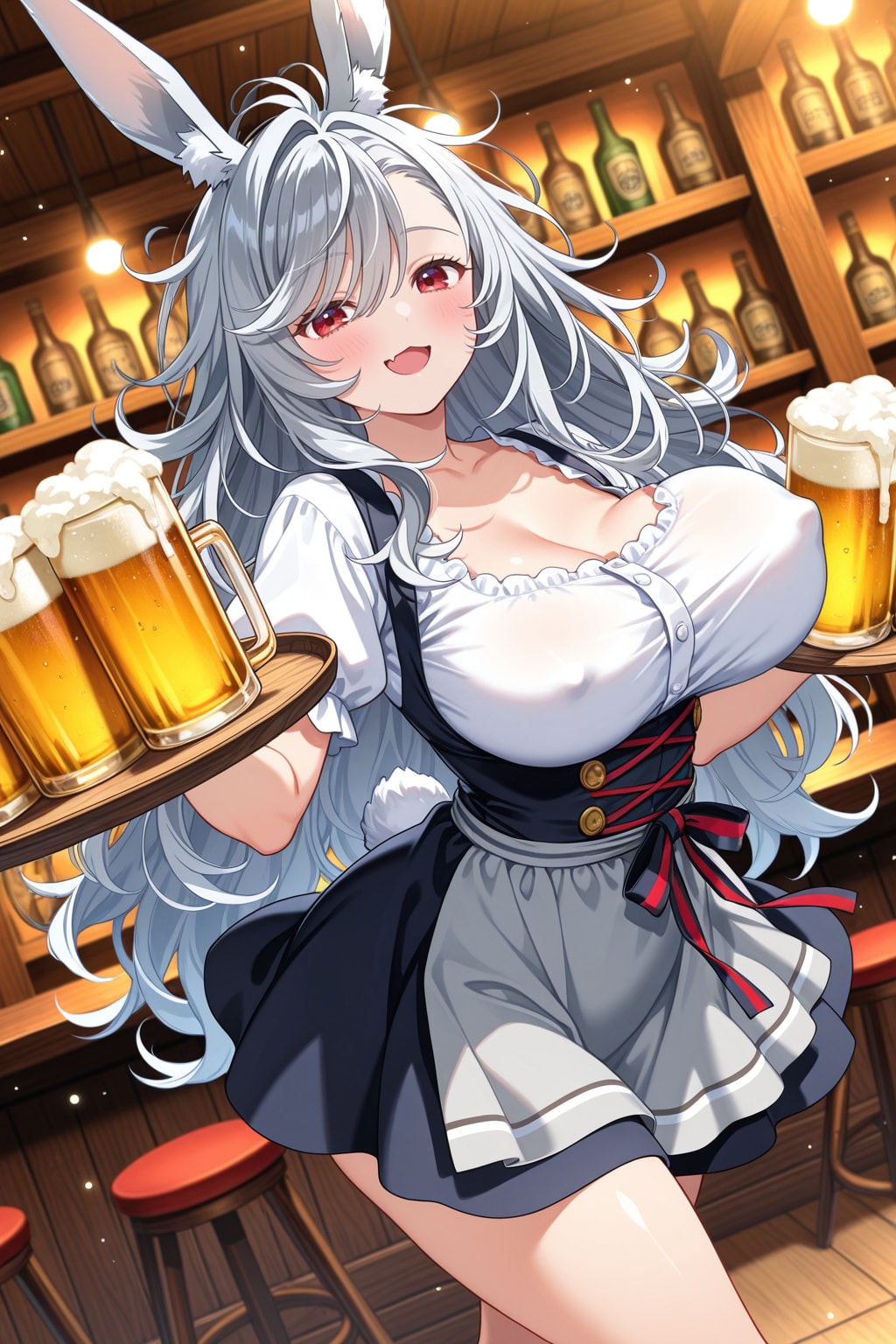 はーいビールお待ち～♪