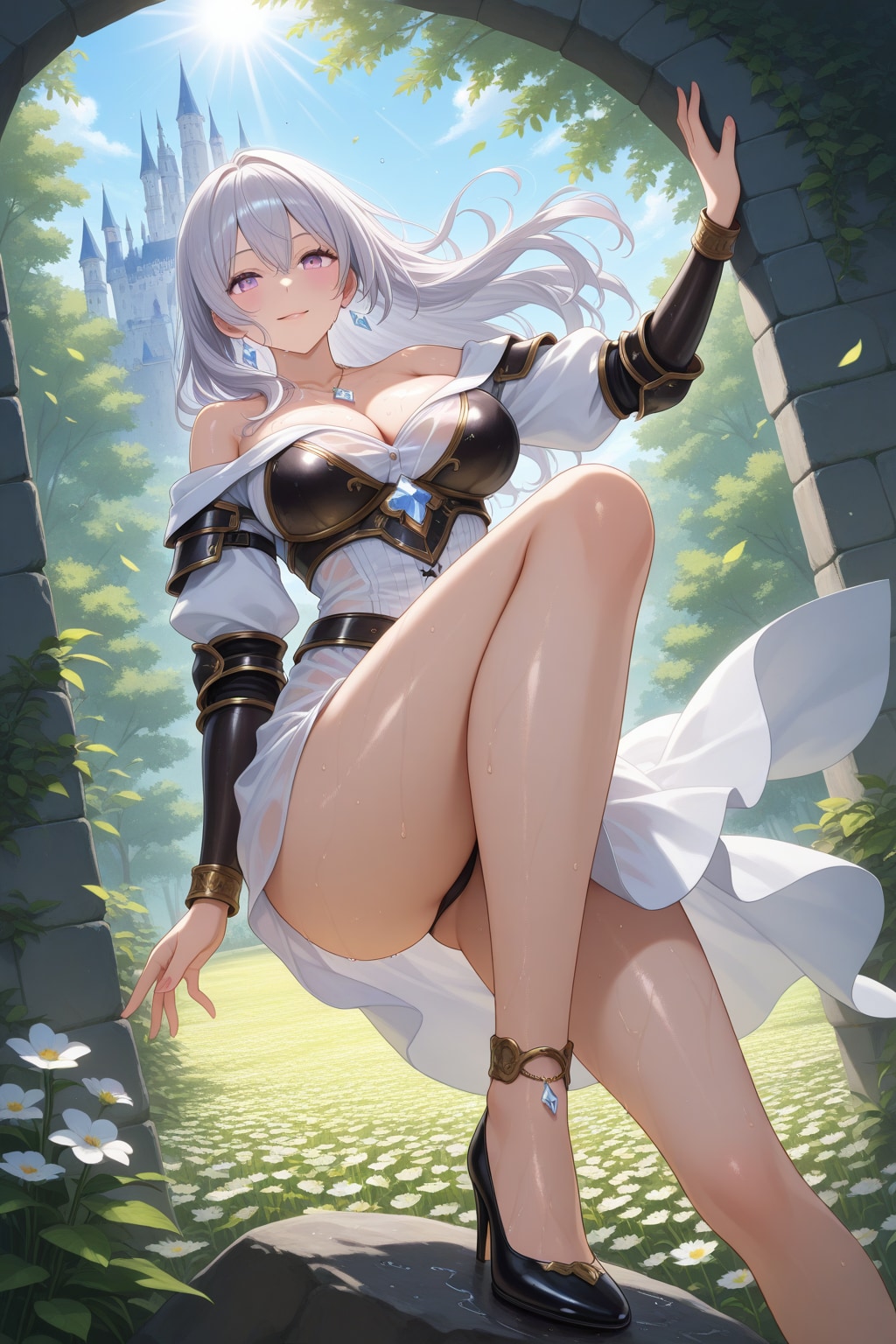 戦闘の合間に…