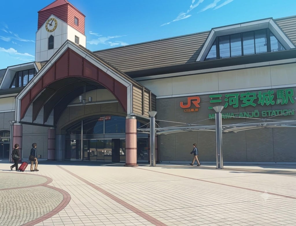 三河安城駅前