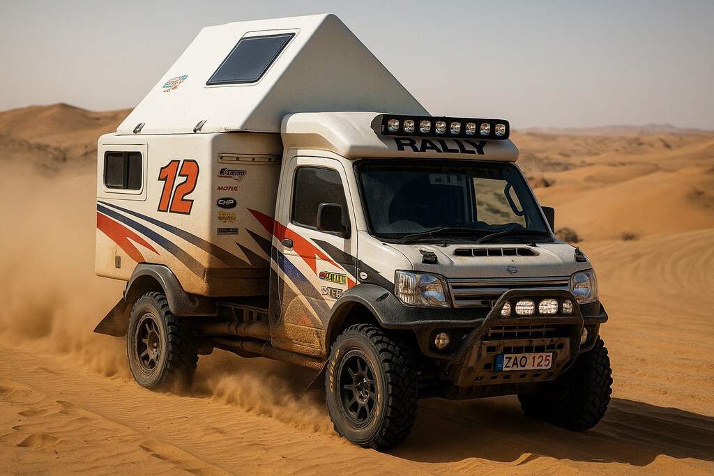 ラリーカーキャンピングカー