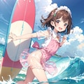 サーフィンメイド少女 2枚目