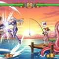 格闘ゲームのゲーム画面の背景で釣り 12枚目
