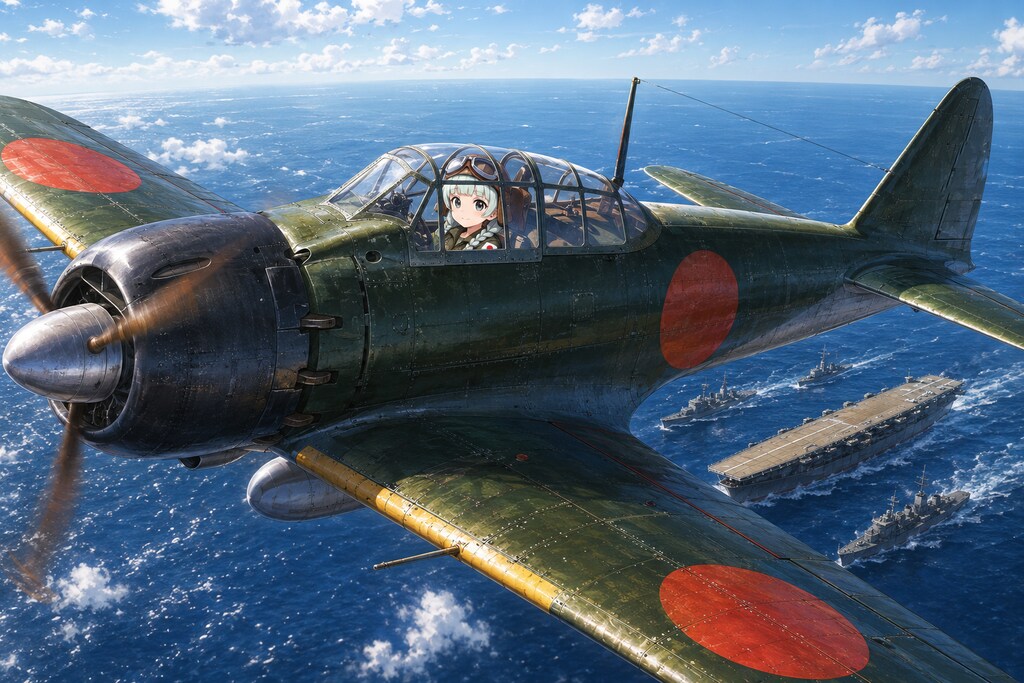 零戦の日（7月6日  記念日）ミリィちゃん