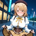 おしっこお漏らしチャレンジ【一〇いろは】(魔法少女(巴〇ミ)) 2枚目