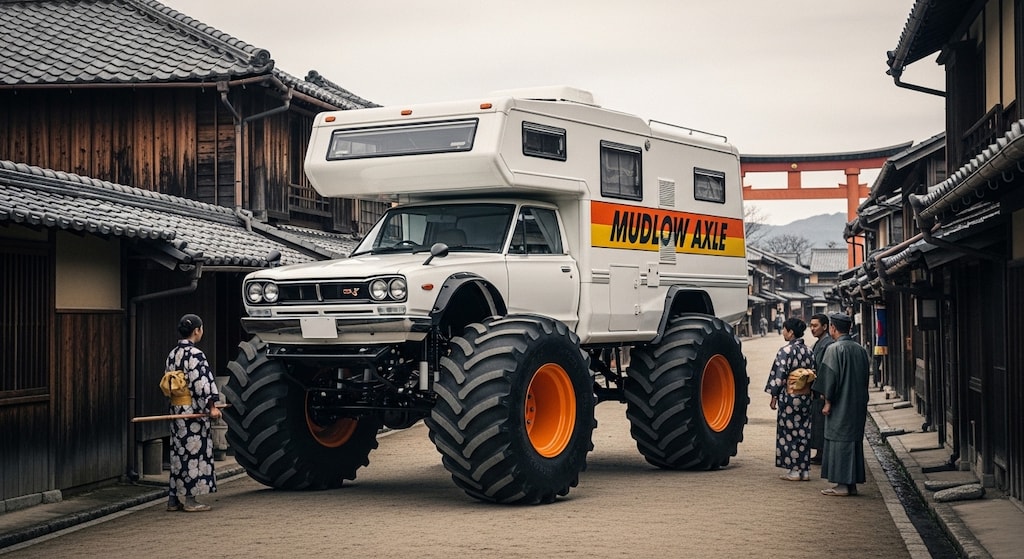 スカイラインキャンピングカーモンスター