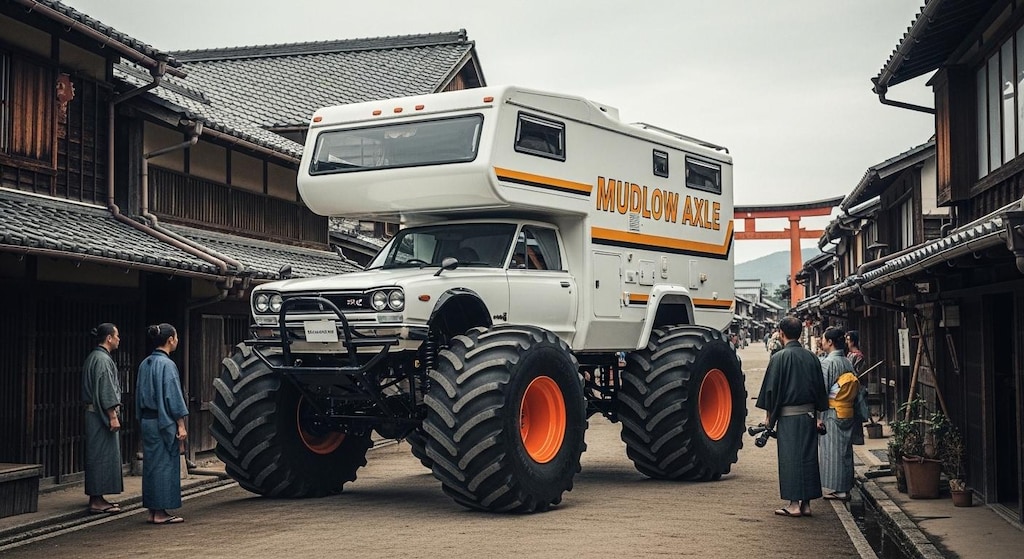 スカイラインキャンピングカーモンスター