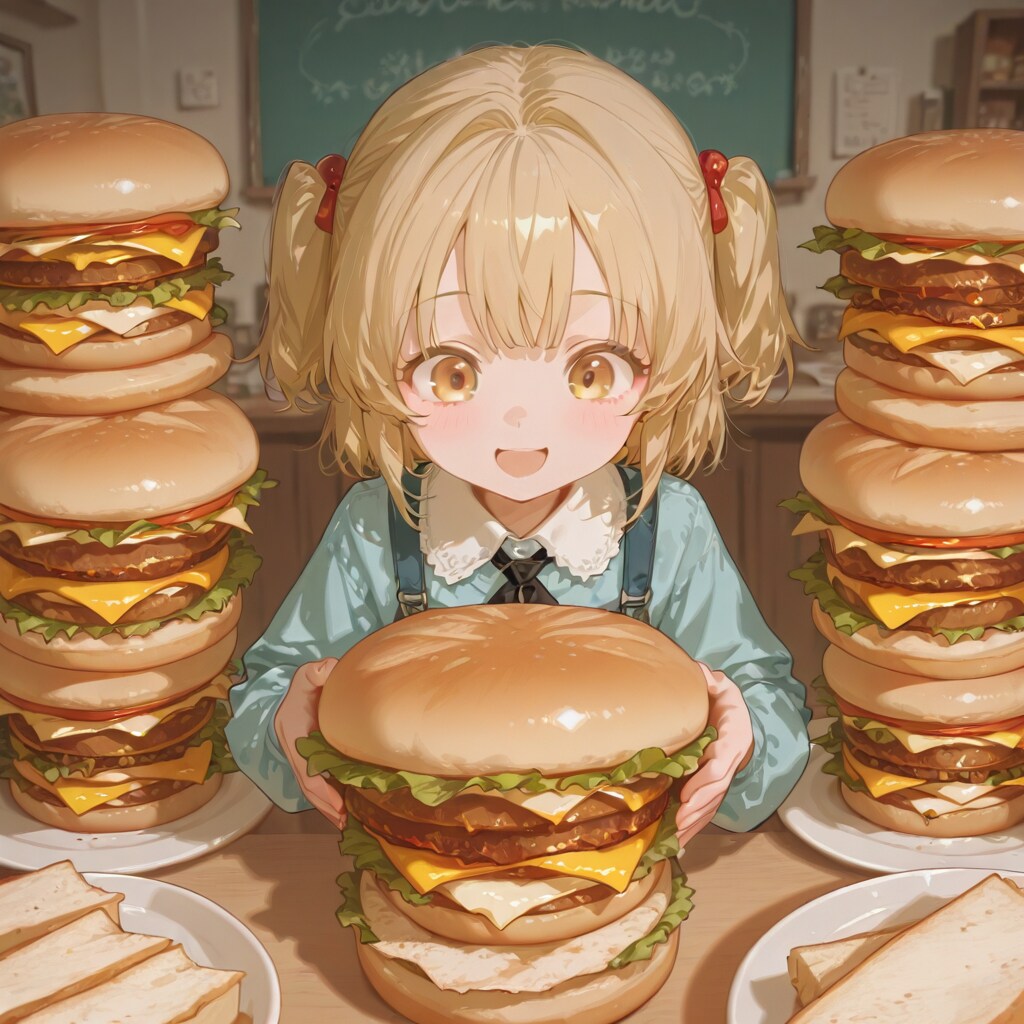 サンドウィッチのはずが？ | の人気AIイラスト・グラビア