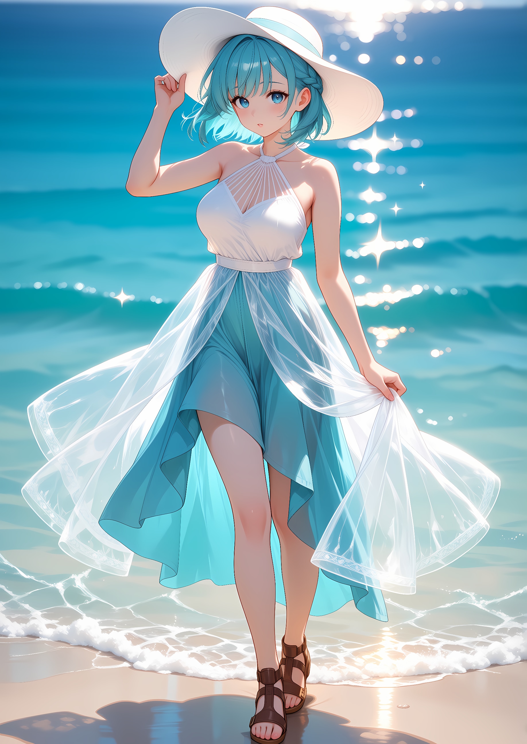 夏を纏う。