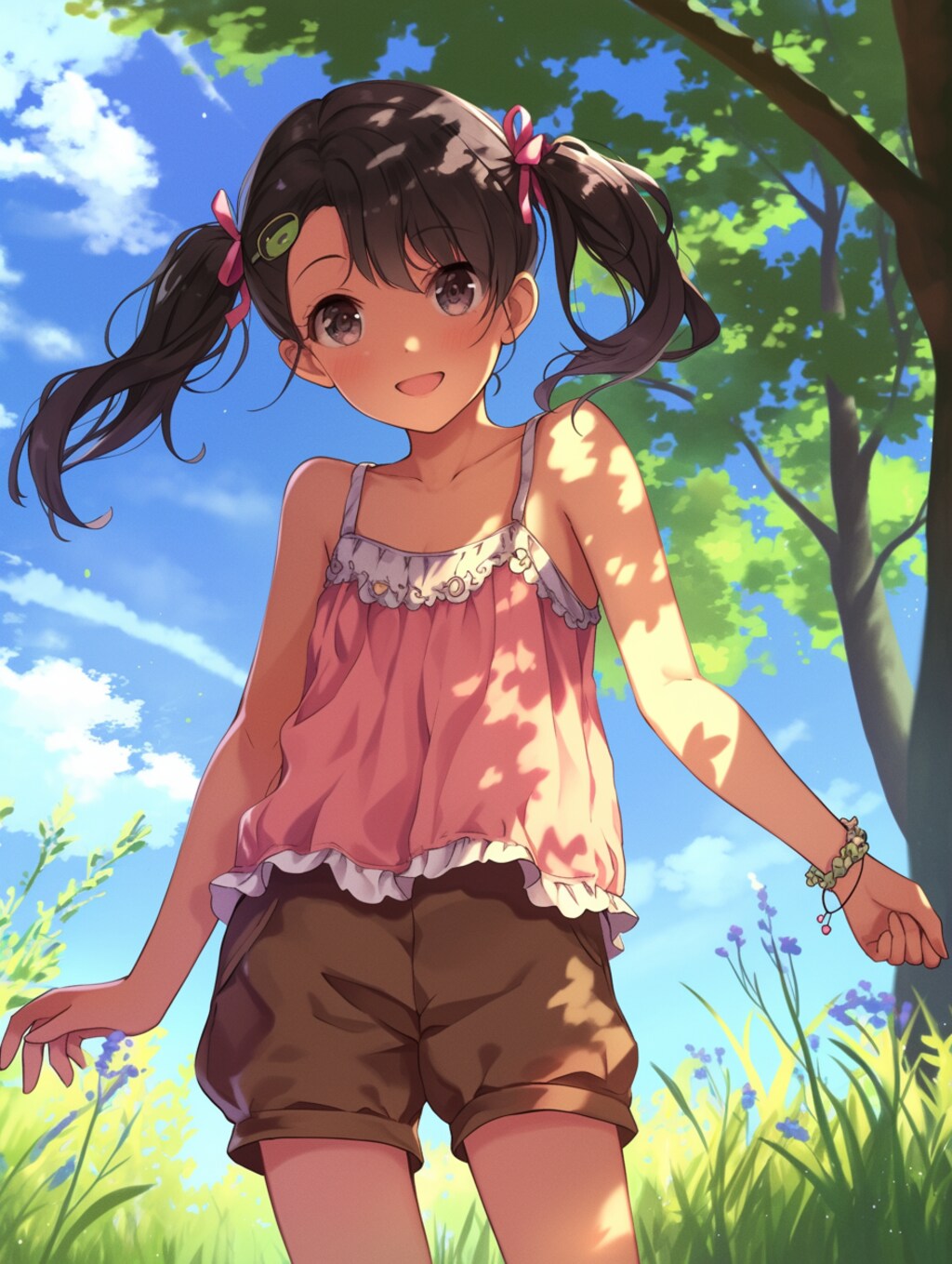 キャミソール女子33