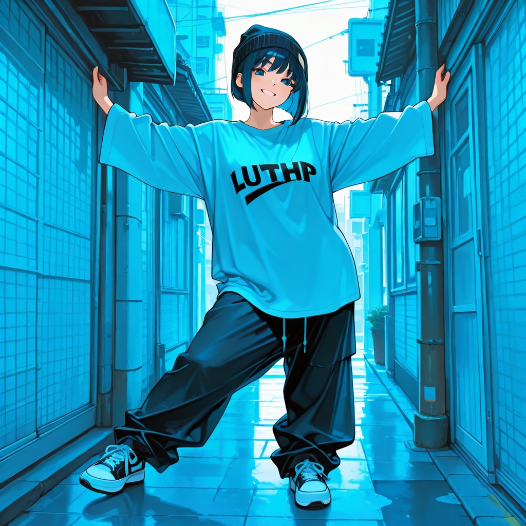 ぎこちないステップ、でも笑顔 | の人気AIイラスト・グラビア