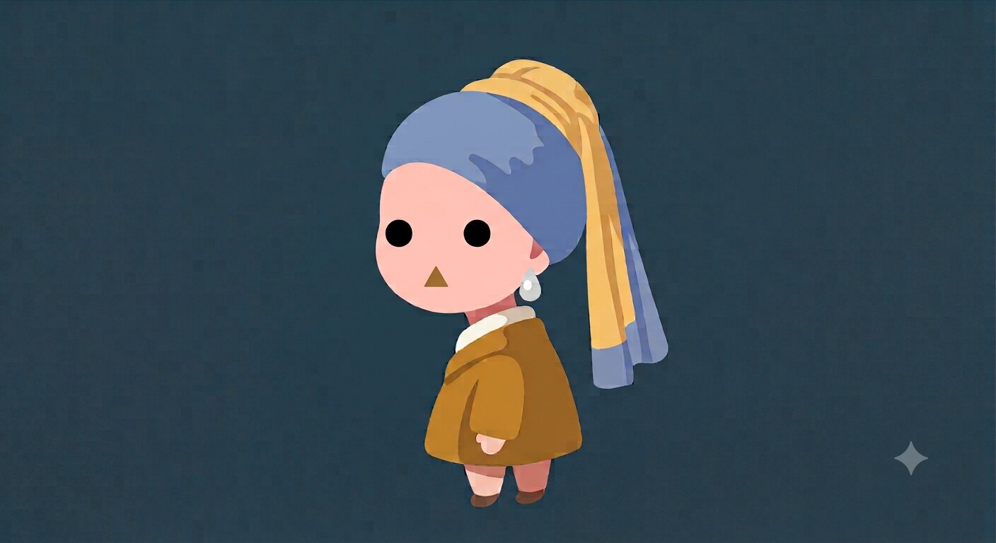 真珠の耳飾りの少女 | の人気AIイラスト・グラビア
