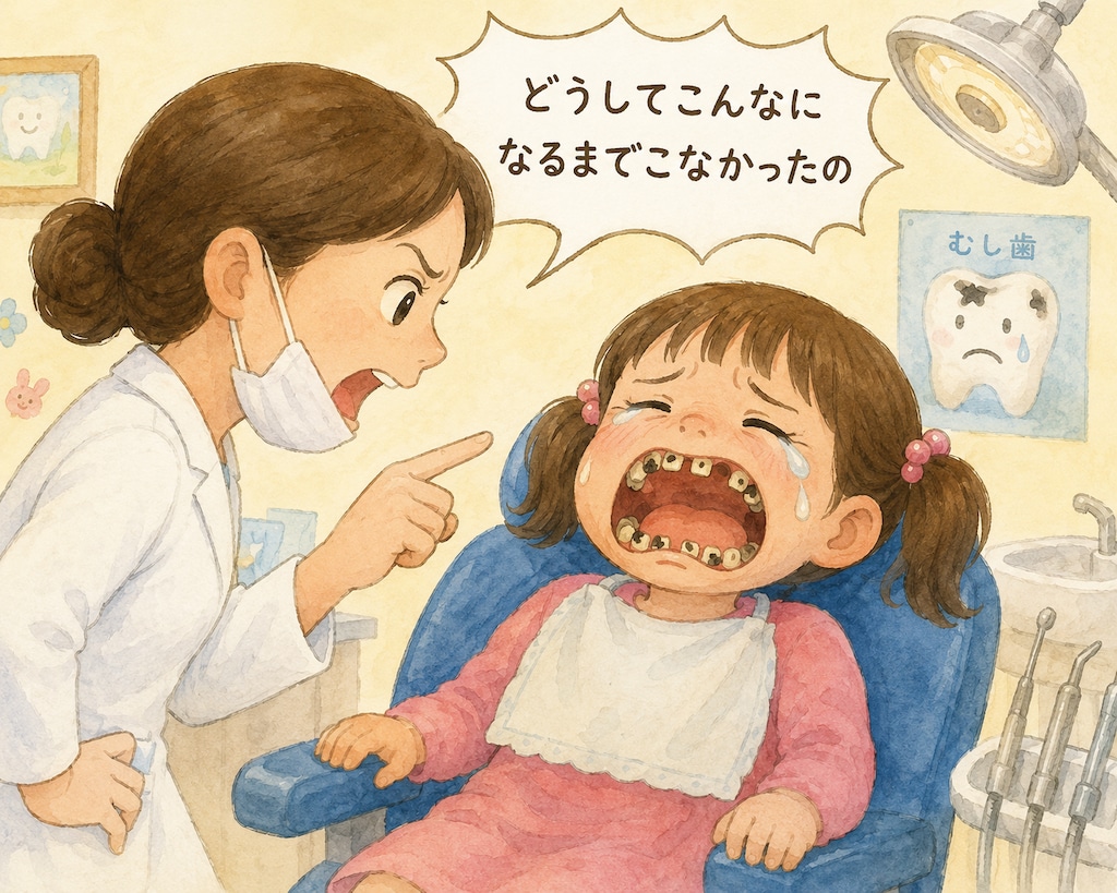 耐えられなくなってからやっと来る