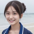 私立ノーブラ女学園　谷間② 3枚目