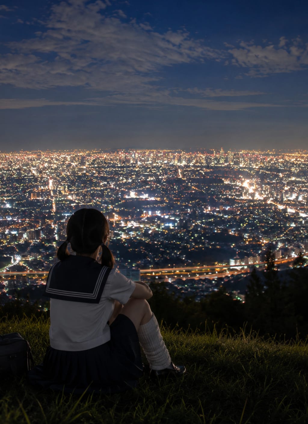彼女と夜景デード