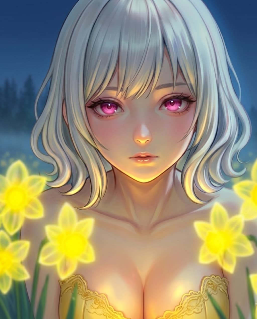 スイセンの花