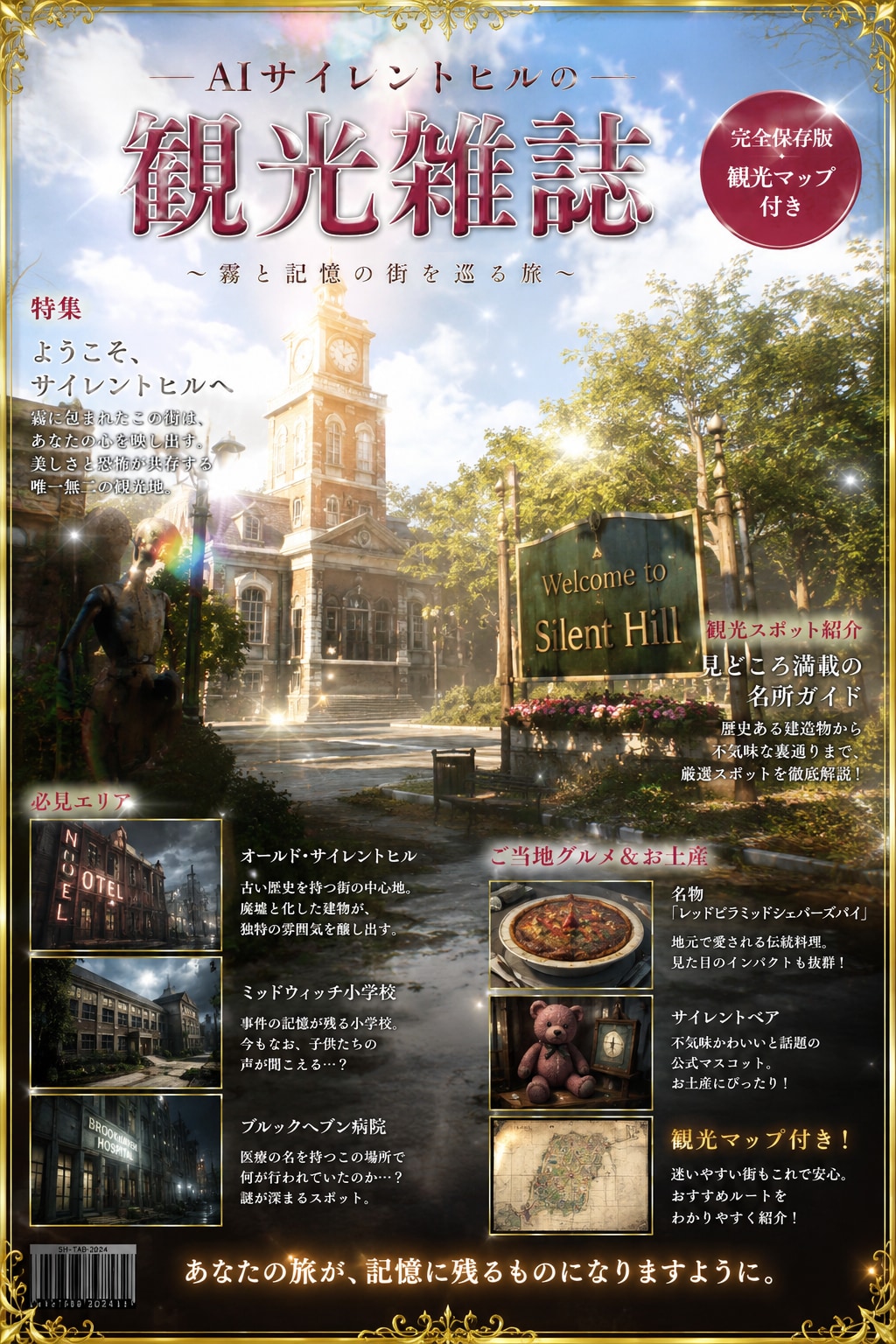 AIサイレントヒルの観光雑誌