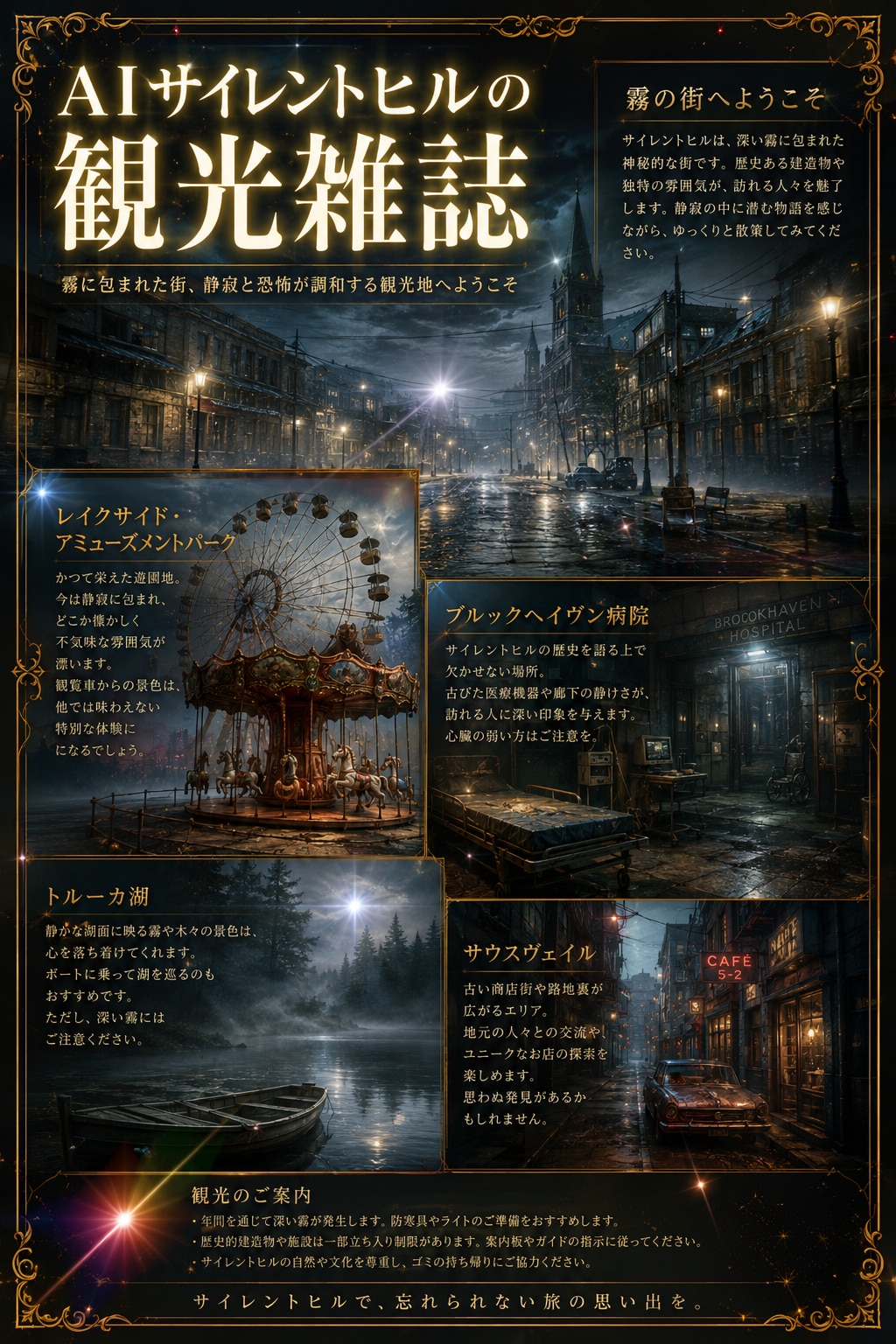AIサイレントヒルの観光雑誌