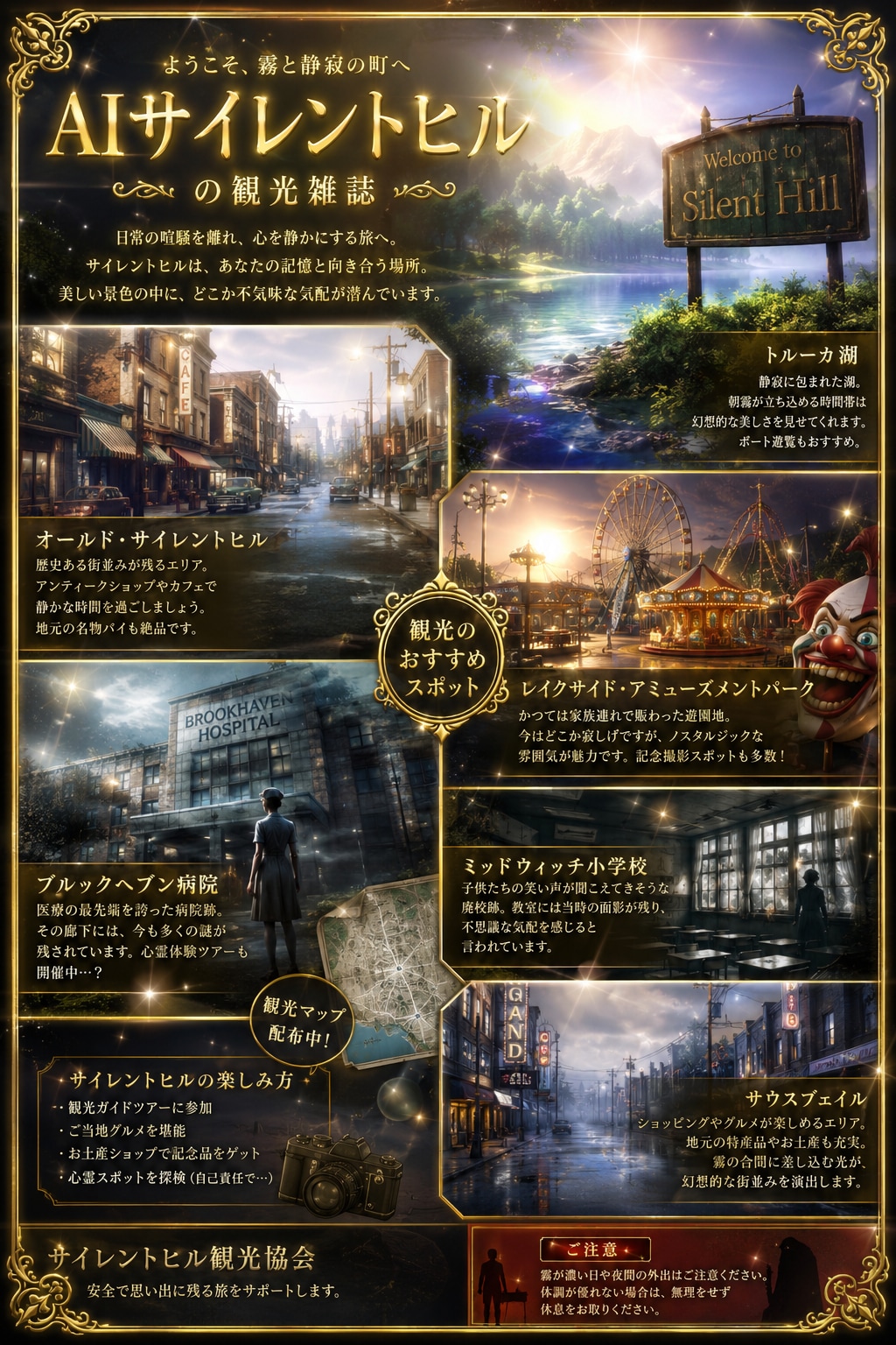 AIサイレントヒルの観光雑誌