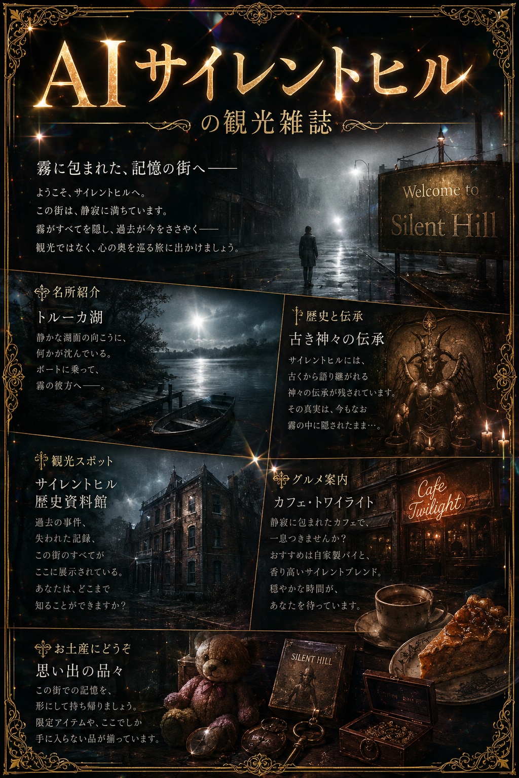 AIサイレントヒルの観光雑誌