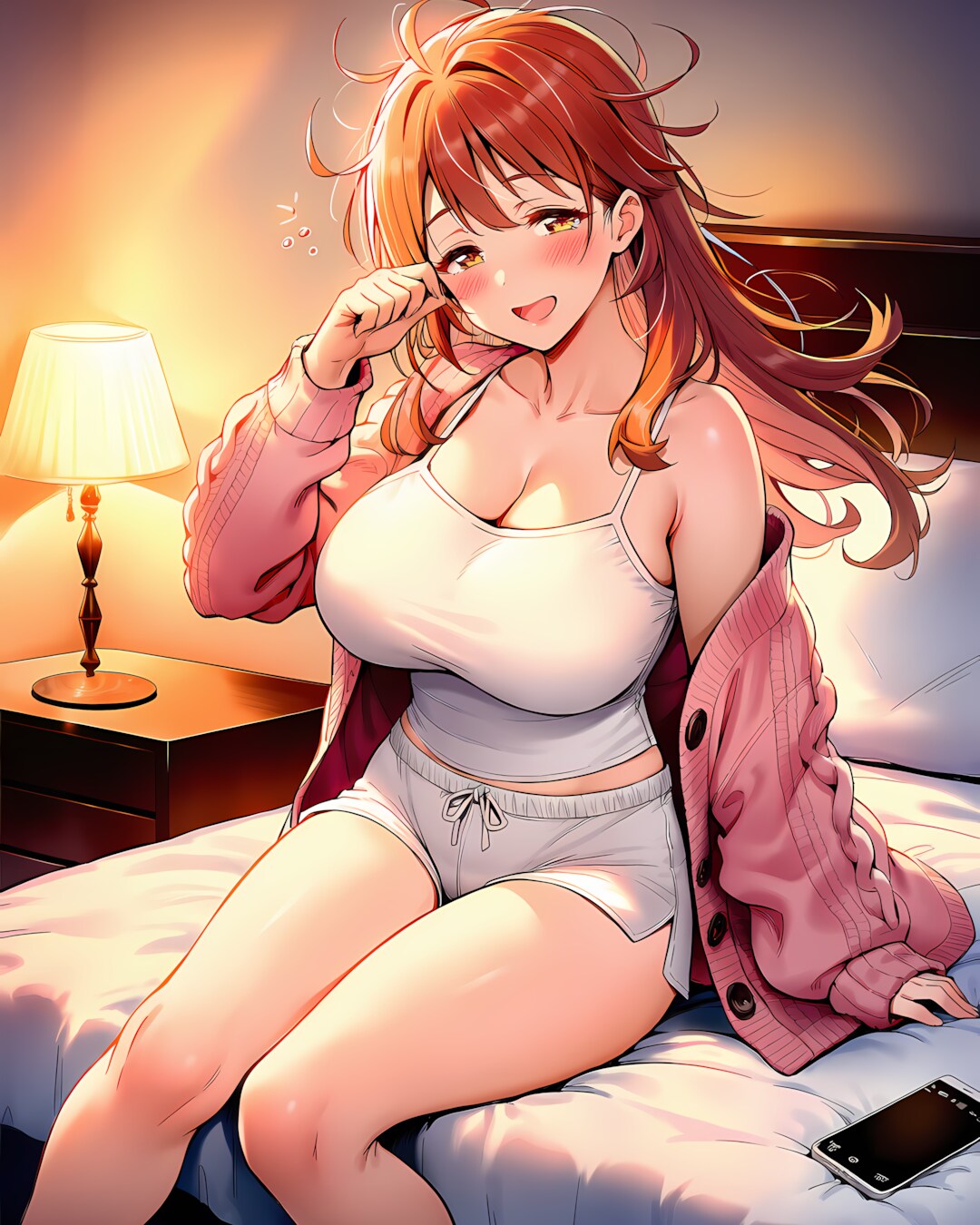 🌙もこもこピンクのおやすみルームルーム