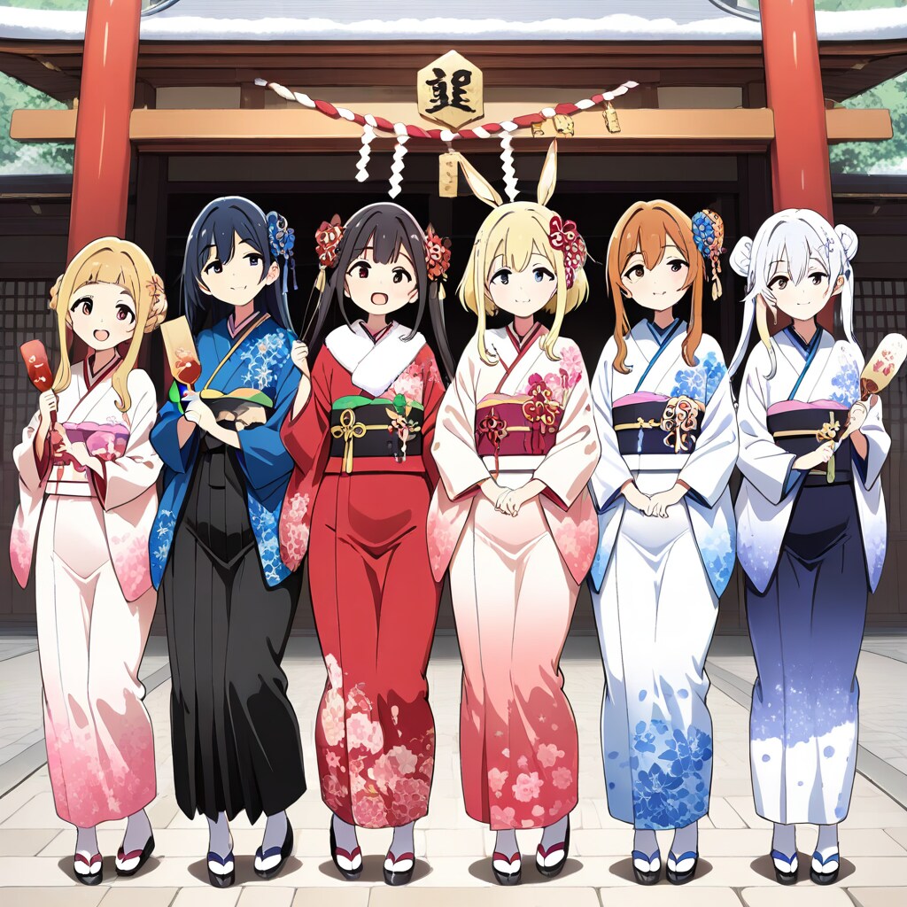 大きな違いと小さな違いの髪型 | の人気AIイラスト・グラビア