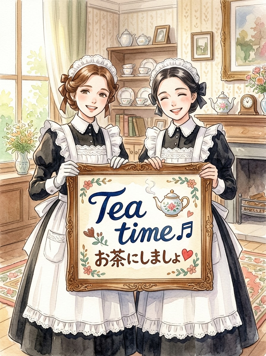 お茶の時間♬