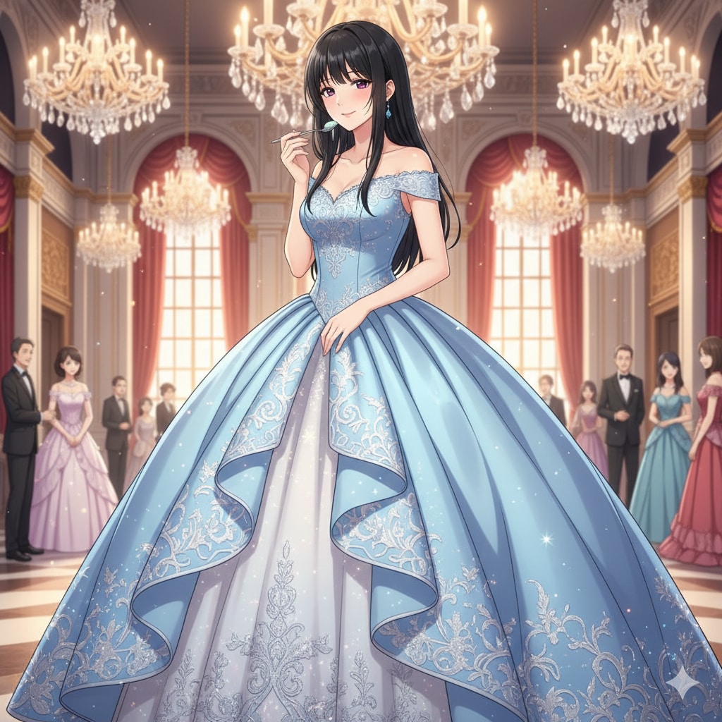 夜会のきらめき