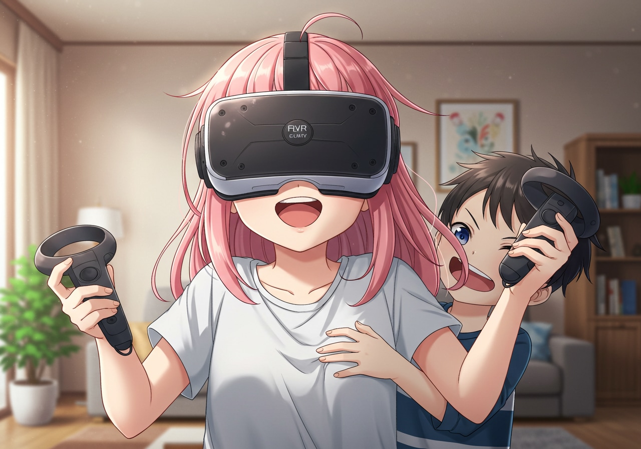 VRゲームで遊ぼ！