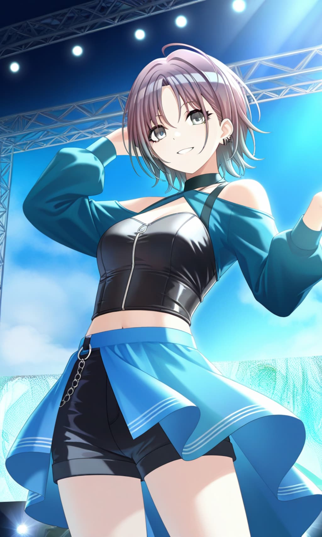 PixAIで浅倉透🎵❤️