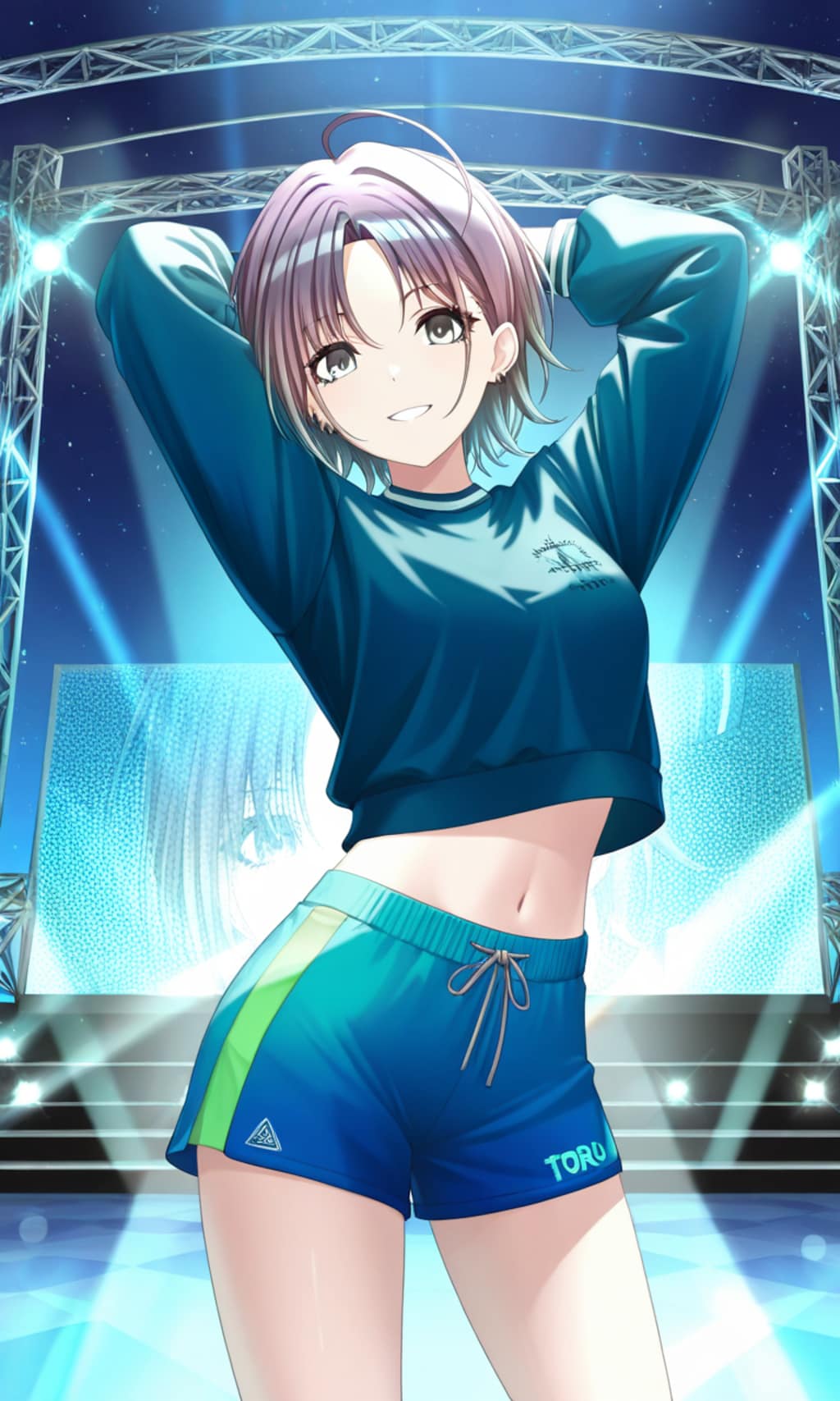 PixAIで浅倉透🎵❤️