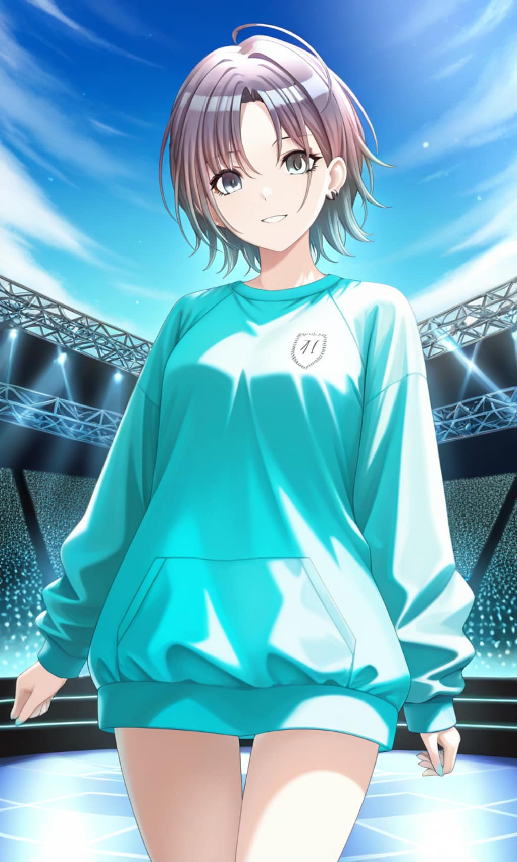 PixAIで浅倉透🎵❤️