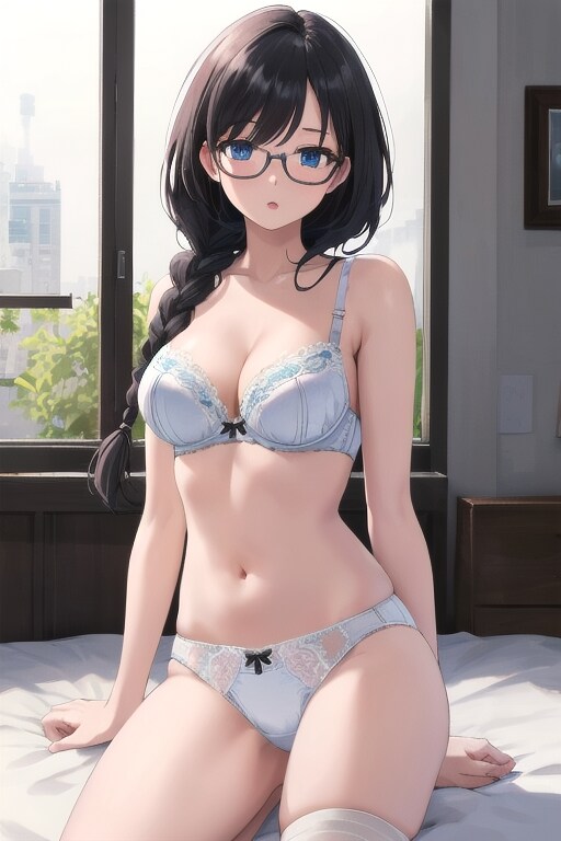 白とブルー系