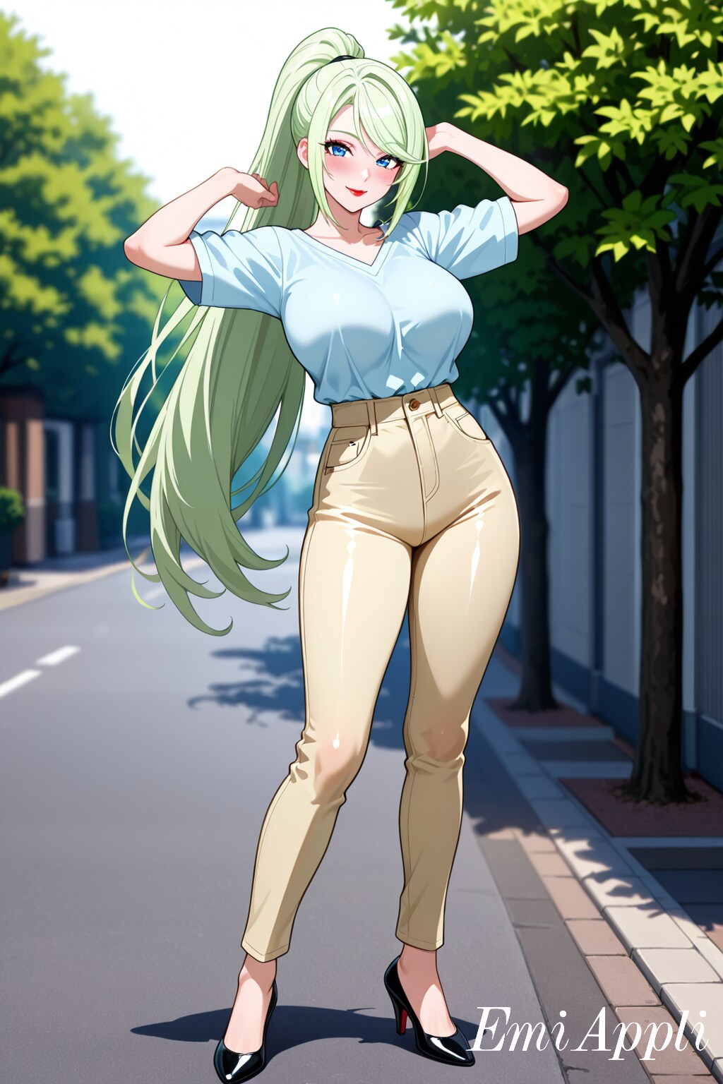 お姉さん風の服に目覚めたサキュバス3