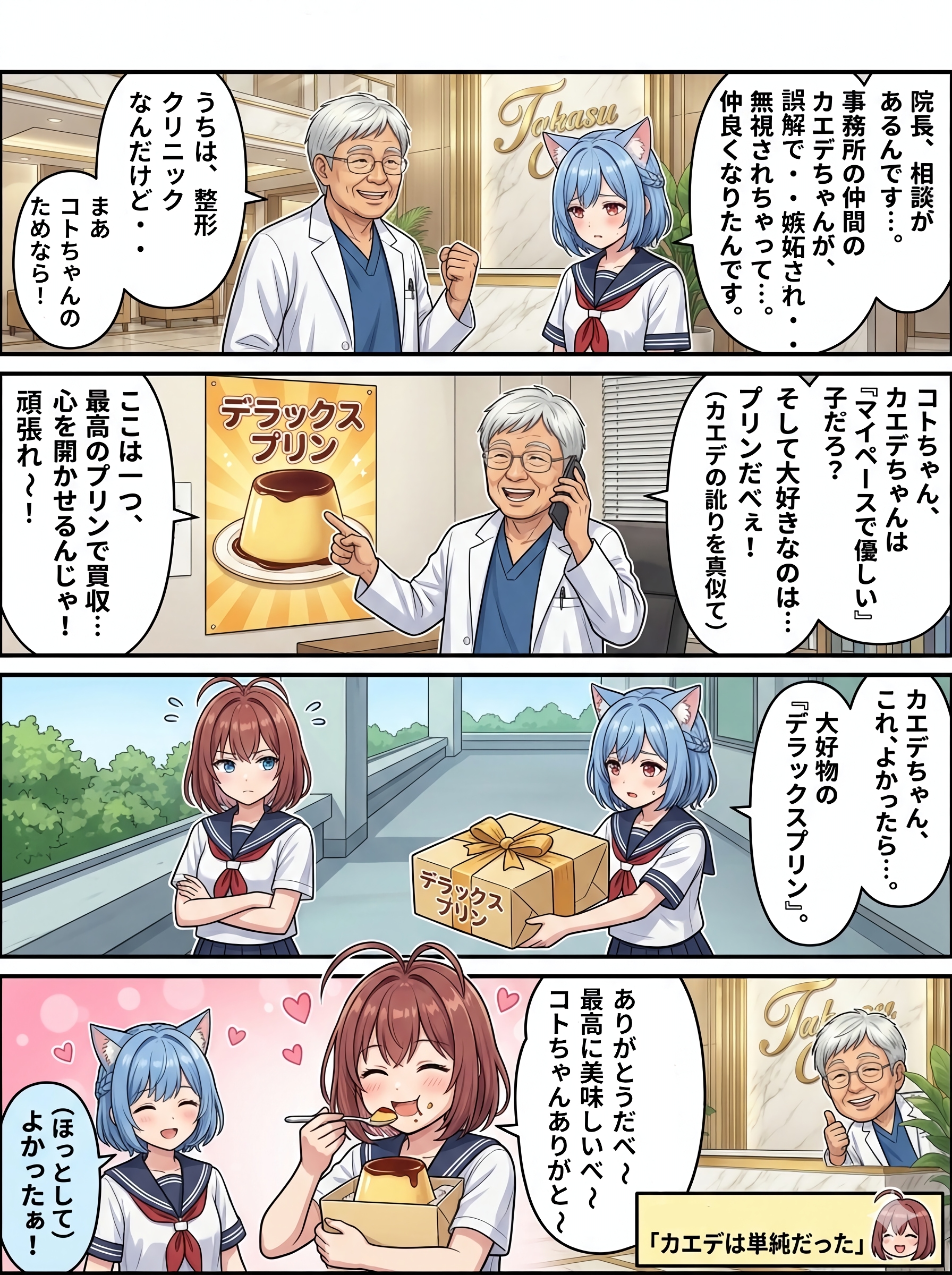 マイペースだよカエデちゃん〜院長先生が解決だべ〜編 | の人気AIイラスト・グラビア